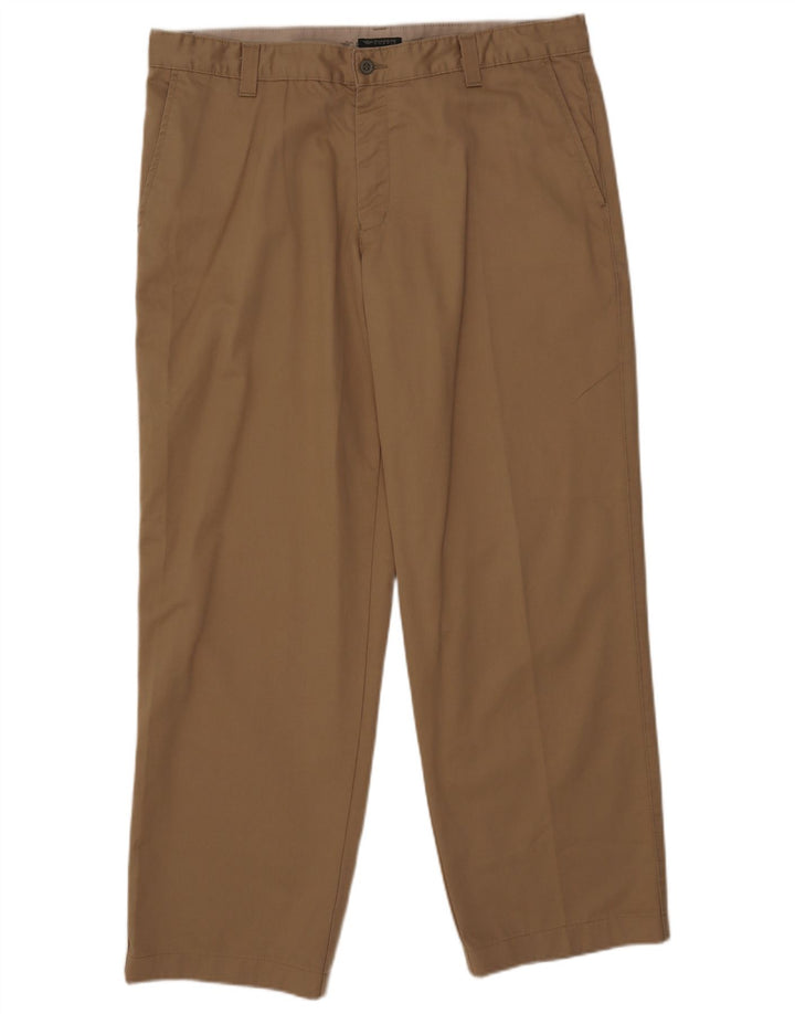Мужские прямые брюки-чиносы Dockers W38 L32 Бежевые