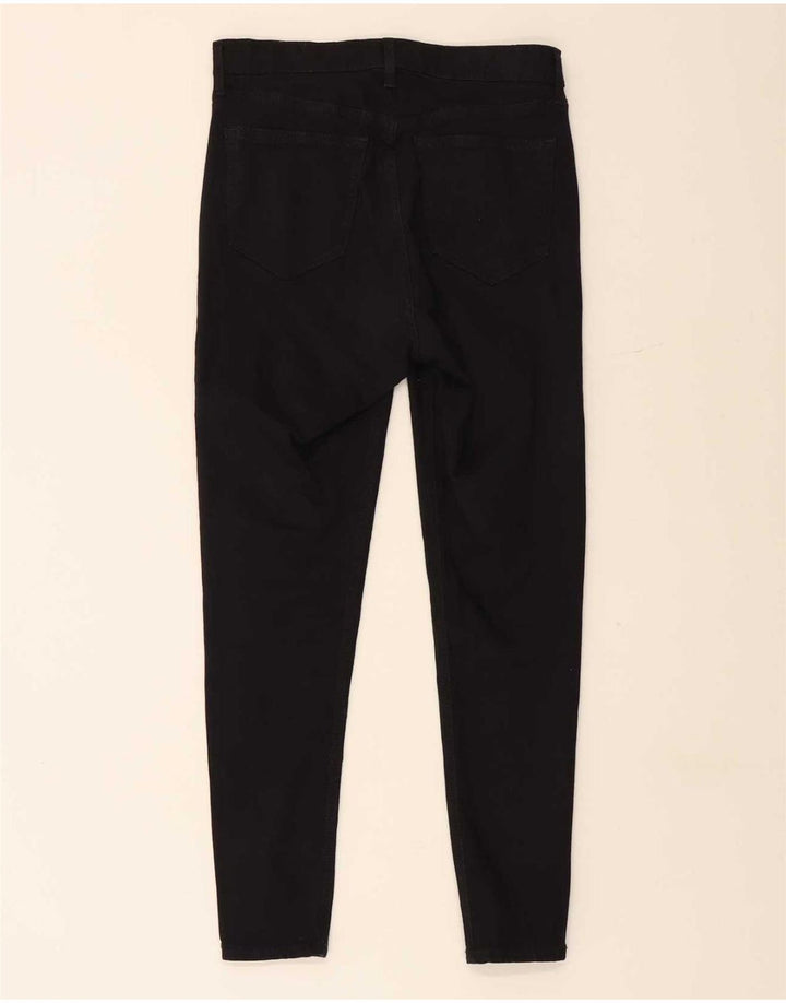 Женские джинсы скинни Topshop W30 L32, черный полиэстер