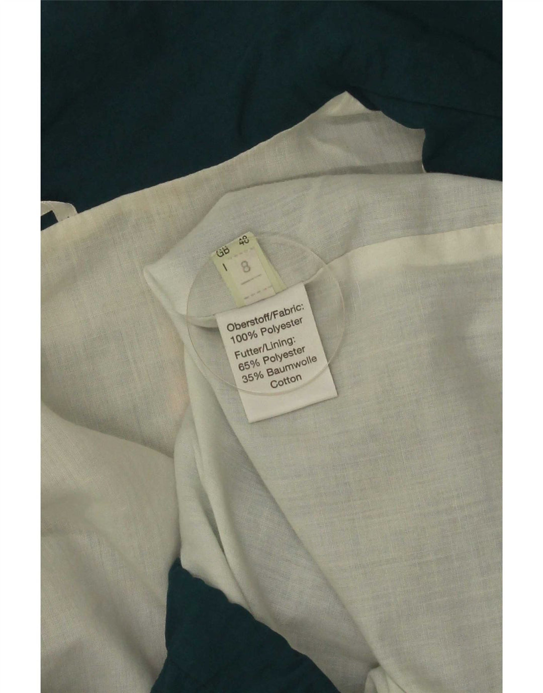 Винтажный мужской спортивный костюм, верхняя куртка IT 48 2XL, зеленый полиэстер с геометрическим рисунком