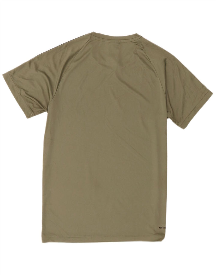 Adidas Мужская футболка Aeroready Top Small Khaki Polyester