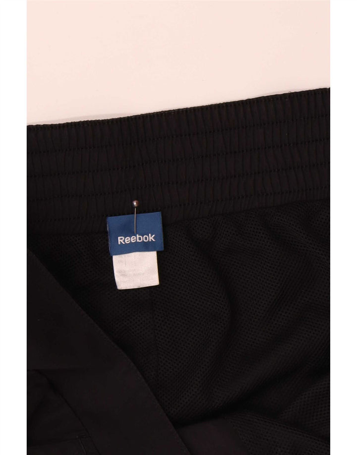 Женские спортивные брюки Reebok UK 20 2XL, черный полиэстер