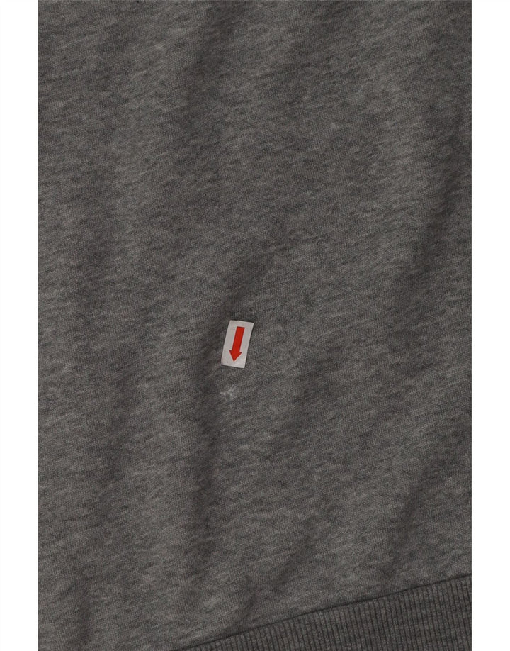 Мужской джемпер с капюшоном PUMA, большой серый, хлопок