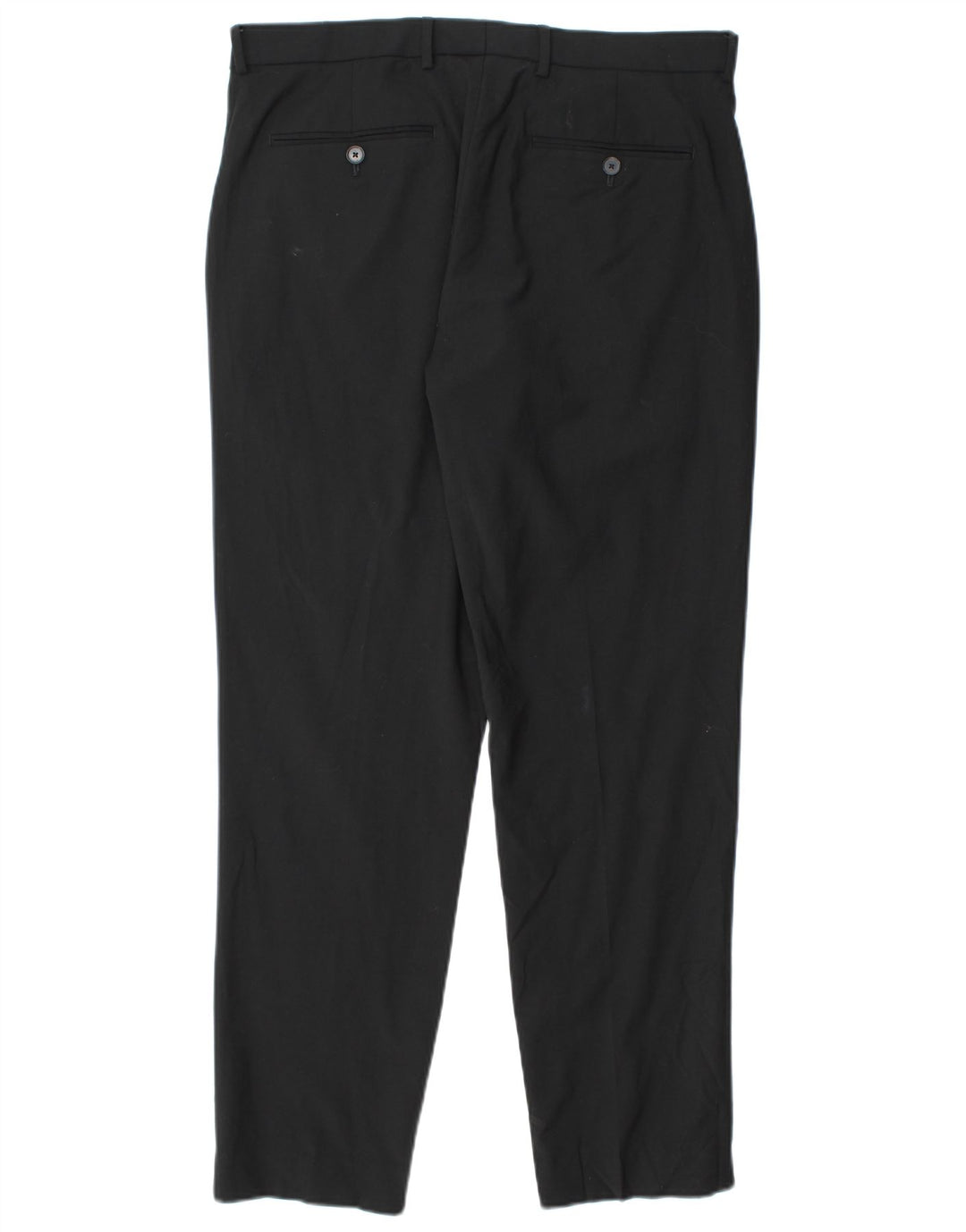 Мужские узкие брюки Marks & Spencer Autograph W34 L31, черная шерсть