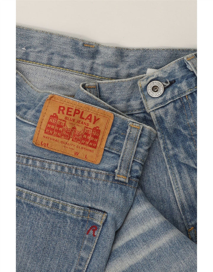 REPLAY Womens Denim Skirt W28 Medium  Blue Vintage Replay and Second-Hand Replay from Messina Hembry 