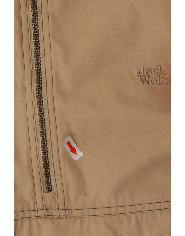 Мужская куртка-анорак с капюшоном Jack Wolfskin UK 44 2XL, бежевый полиэстер