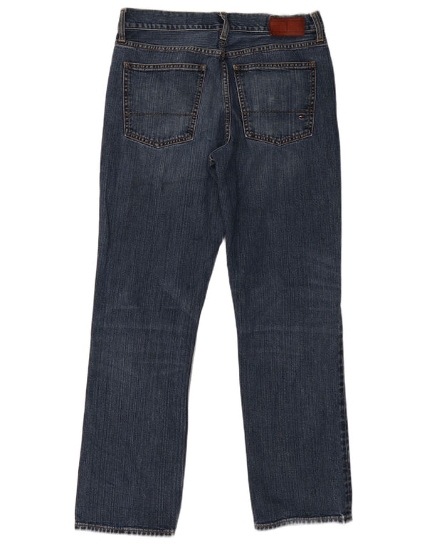 Женские прямые джинсы Tommy Hilfiger W32 L30 синие, хлопок