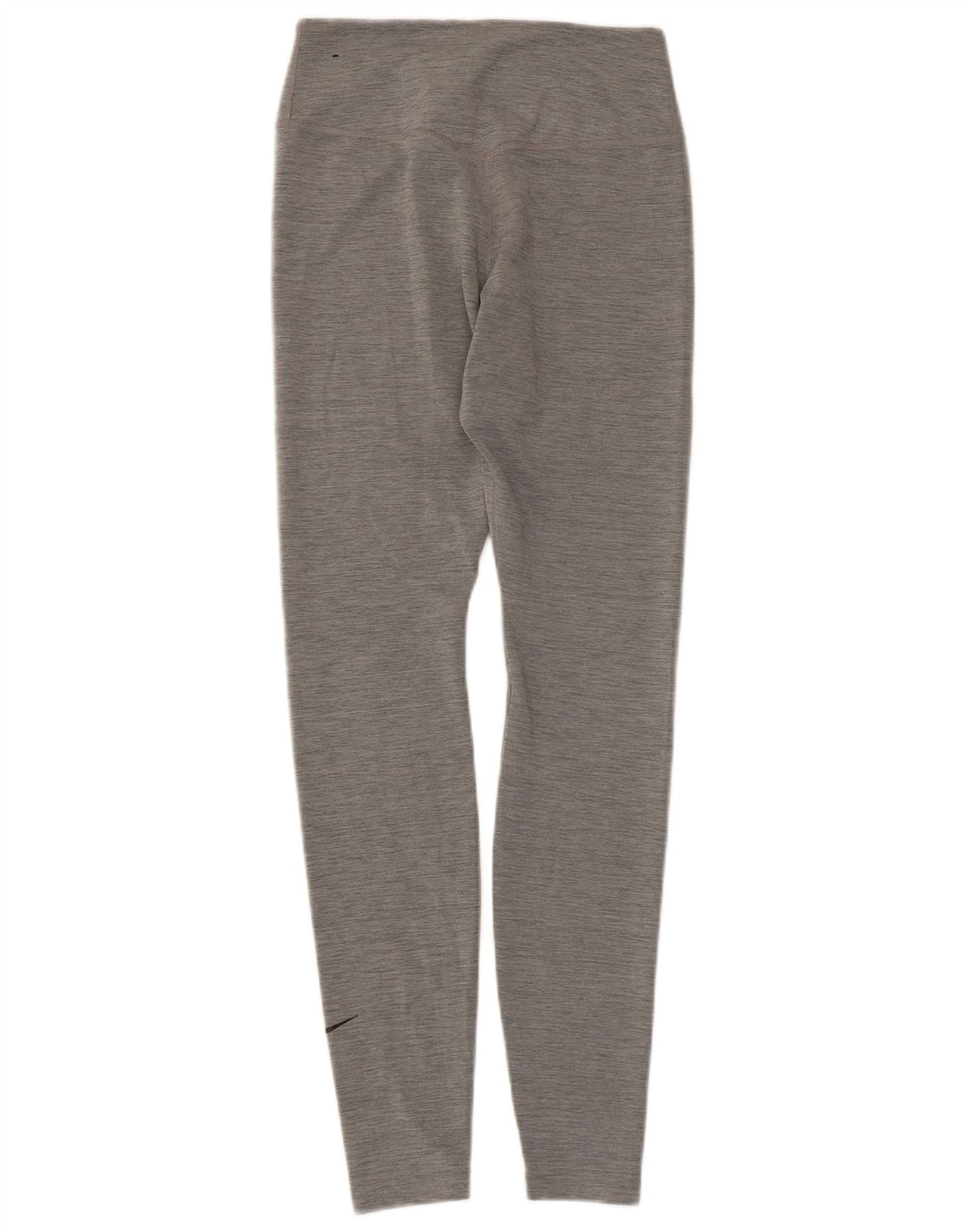 Женские леггинсы Nike Dri Fit, Великобритания 8, маленький размер, серый в крапинку, полиэстер