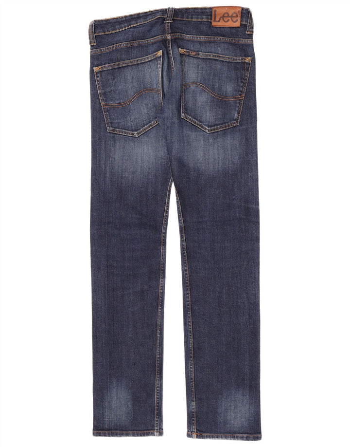 Мужские джинсы Lee Powell Slim W32 L34, темно-синий, хлопок