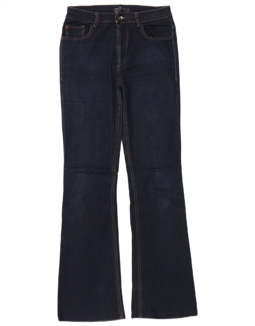 Женские расклешенные джинсы Zara EU 40 Medium W30 L32 Темно-синие