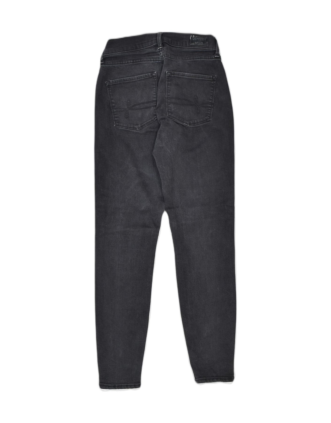 DENIZEN BY LEVI'S Womens Skinny Jeans W26 L32 Black Cotton Classic | Vintage | Thrift | Second-Hand | Used Clothing | Messina Hembry 