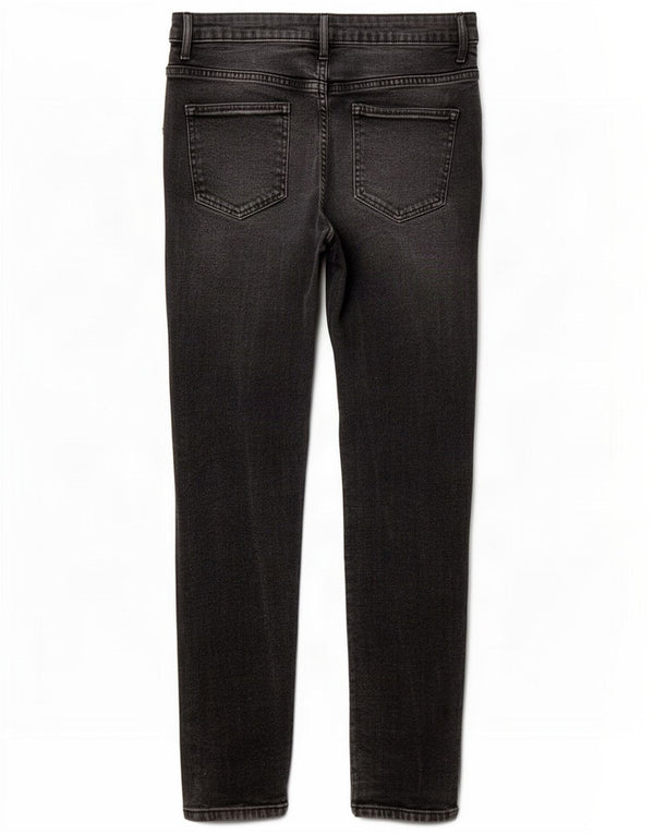 Женские джинсы скинни Jack Wills UK 12 Medium W31 L27, черный хлопок