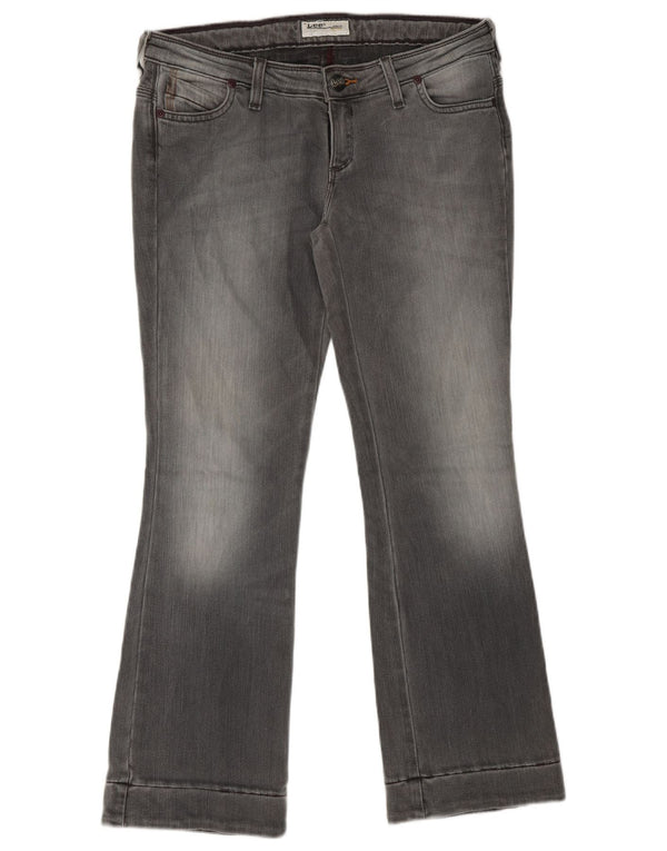 Женские укороченные джинсы LEE Bliss Bootcut W29 L28, серый хлопок