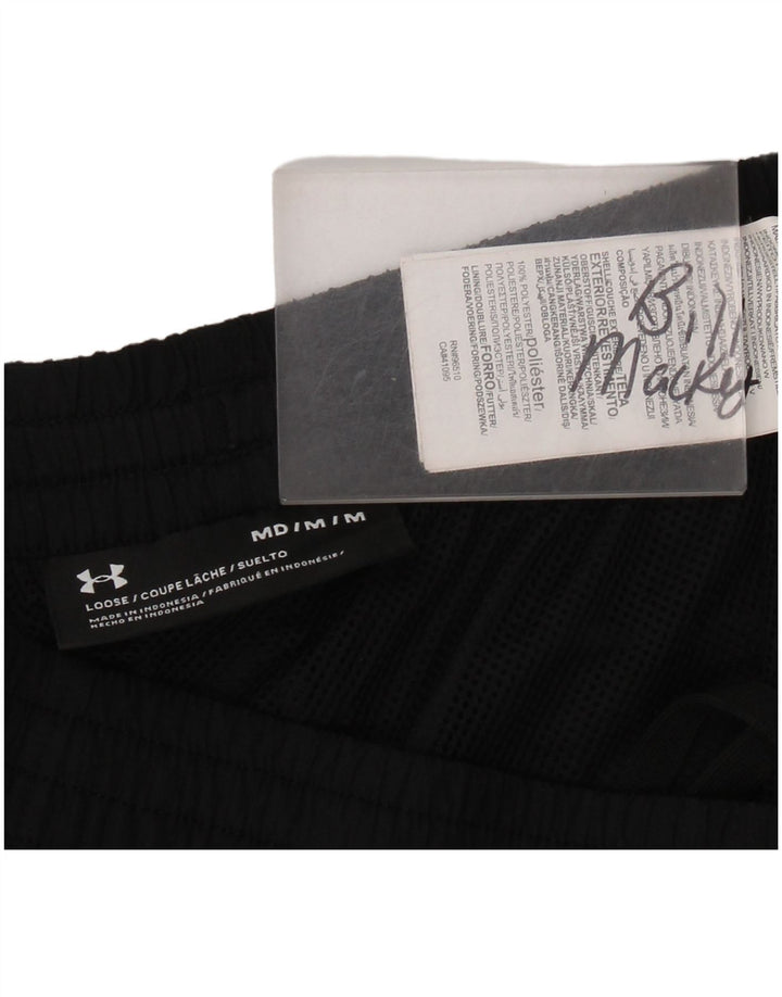 Мужские спортивные брюки свободного покроя Under Armour, средний черный полиэстер