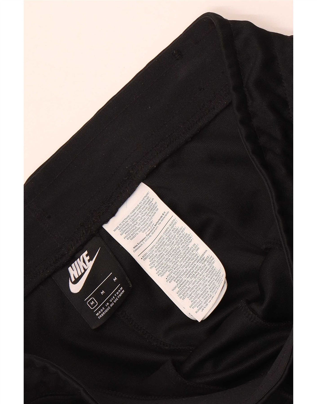 Мужские спортивные брюки с графическим рисунком Nike, джоггеры, средний черный, полиэстер