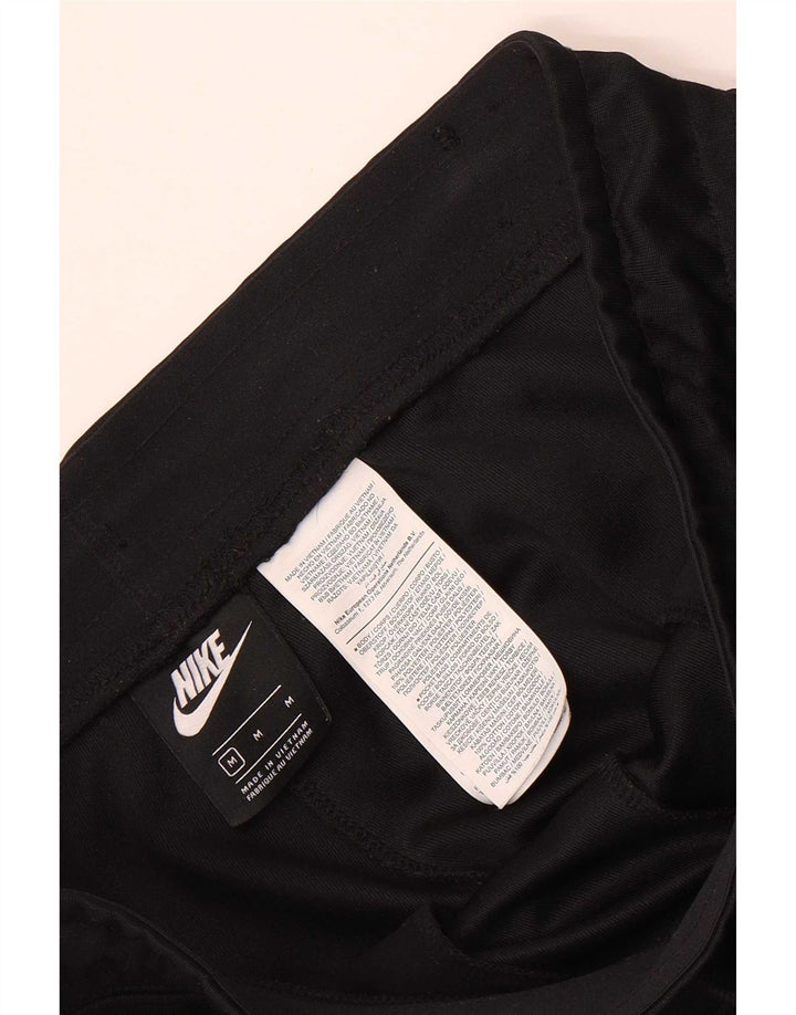 Мужские спортивные брюки с графическим рисунком Nike, джоггеры, средний черный, полиэстер