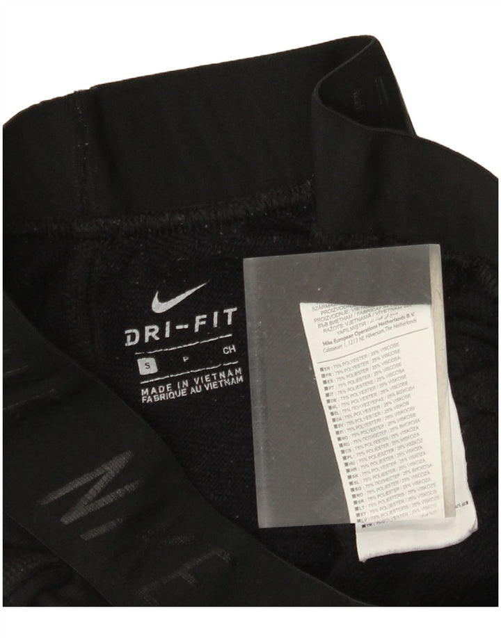 Женские спортивные брюки с графическим рисунком NIKE Dri Fit UK 10, маленькие черные размеры