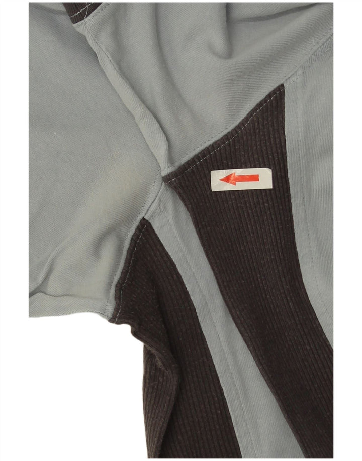 Женская футболка с рисунком Puma Top UK 14, средний синий, цветной блок