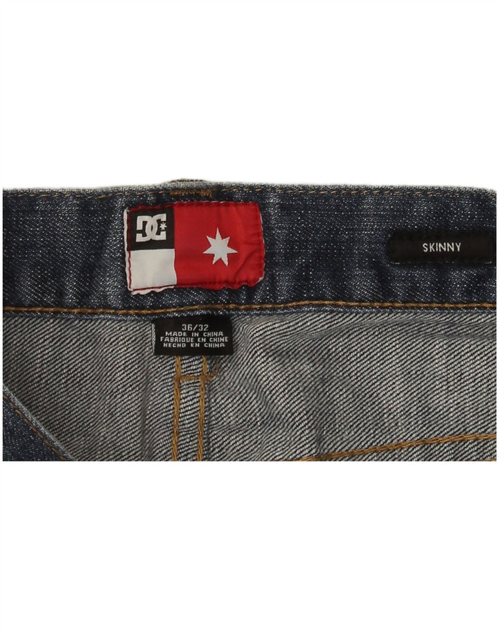Мужские джинсы скинни DC W36 L32 синие