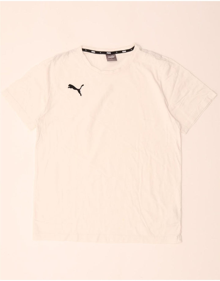 Мужская футболка Puma, большой белый хлопок