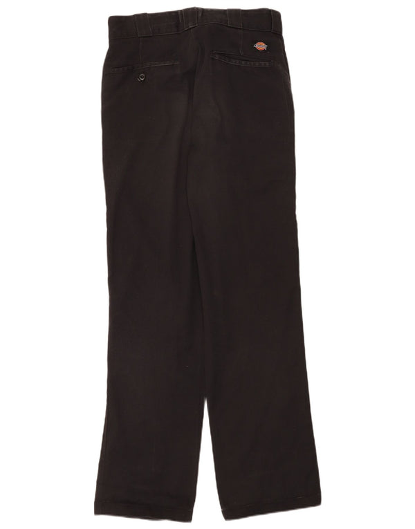 Dickies Mens 874 Original Fit Chino Trousers W30 L32 Black Polyester