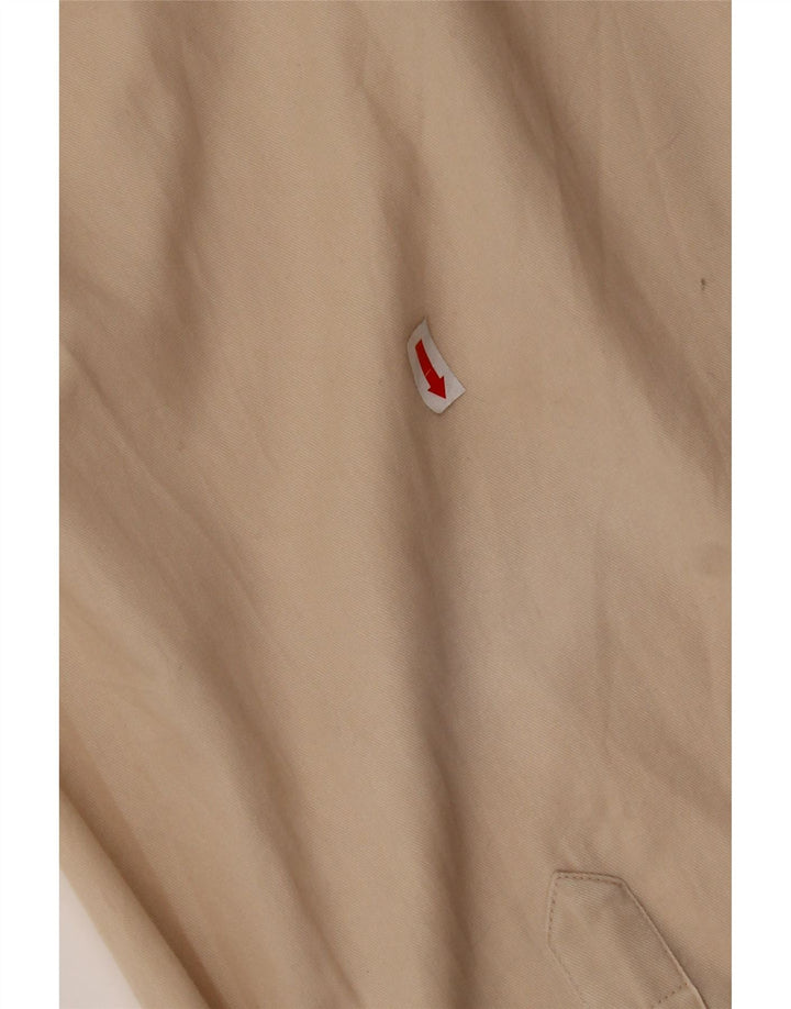 Мужская рубашка стандартного кроя Izod, размер 18, 2XL, бежевый хлопок