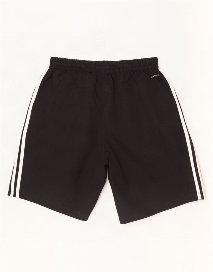 Мужские спортивные шорты Adidas Climalite, маленькие черные из полиэстера