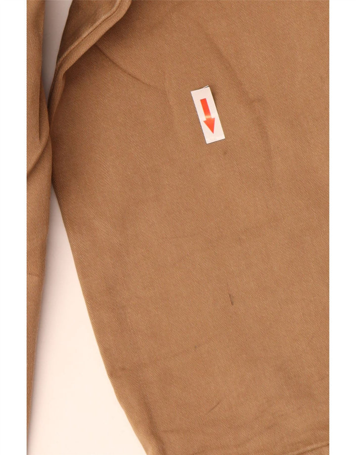 Мужские прямые брюки-карго CALVIN KLEIN W34 L34, бежевый хлопок