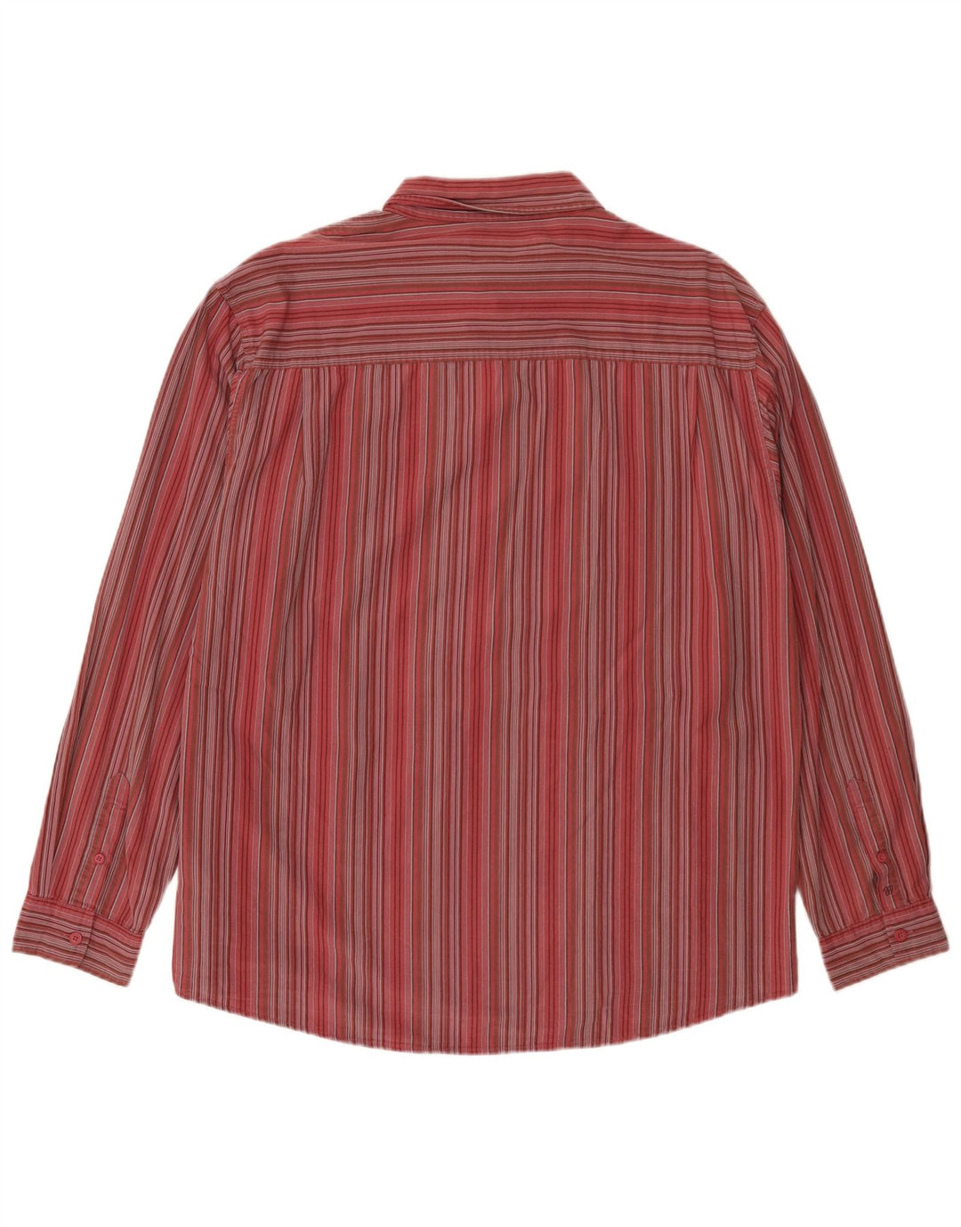 Мужская рубашка Wrangler 2XL из хлопка в красную полоску