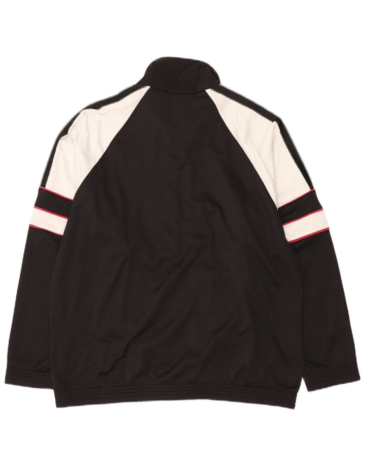 Мужской спортивный костюм ASICS с графическим рисунком IT 56 XL, черный с цветными блоками