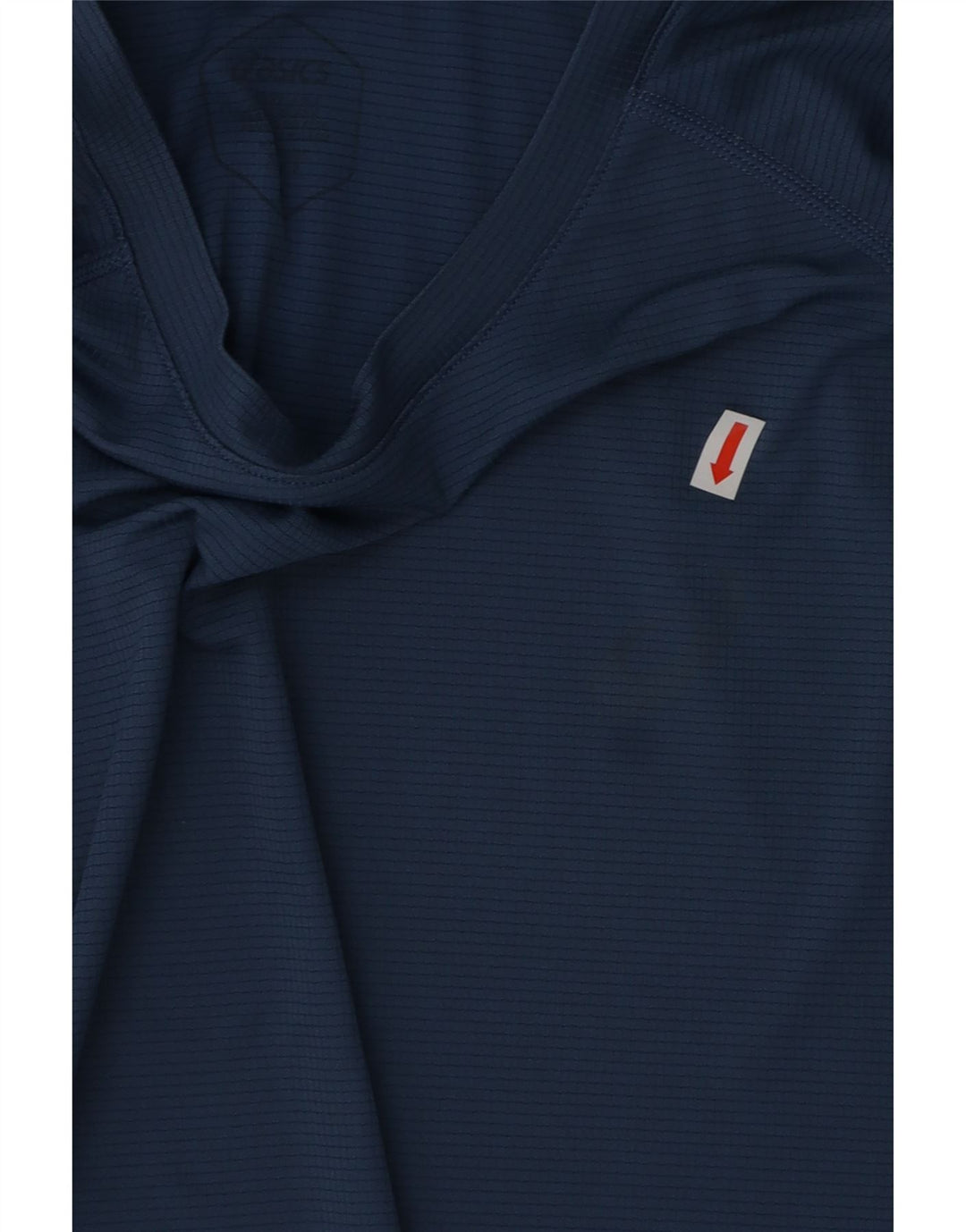 Мужская футболка ASICS, маленький синий полиэстер