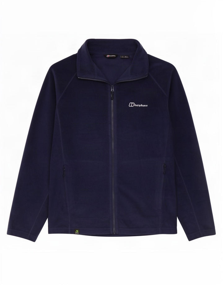 Мужская флисовая куртка Berghaus UK 40, большая темно-синяя, полиэстер