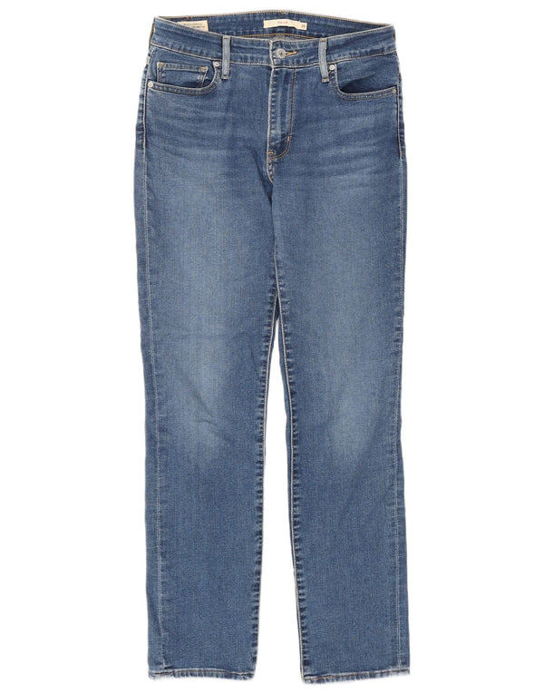 Женские узкие джинсы Levi's 712 W29 L30 синие, хлопок