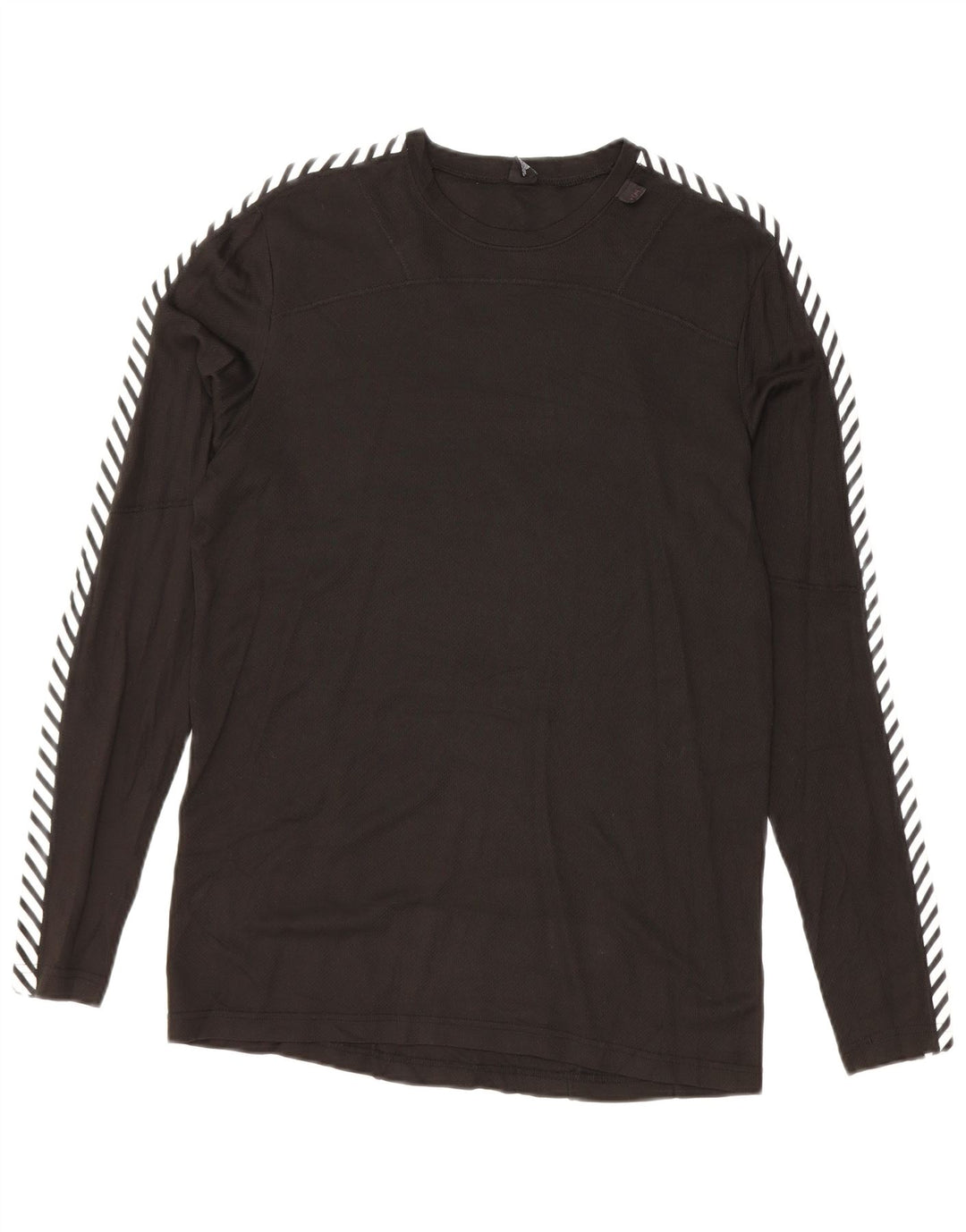 HELLY HANSEN Мужской топ с длинным рукавом, средний черный, полиэтилен с цветными блоками