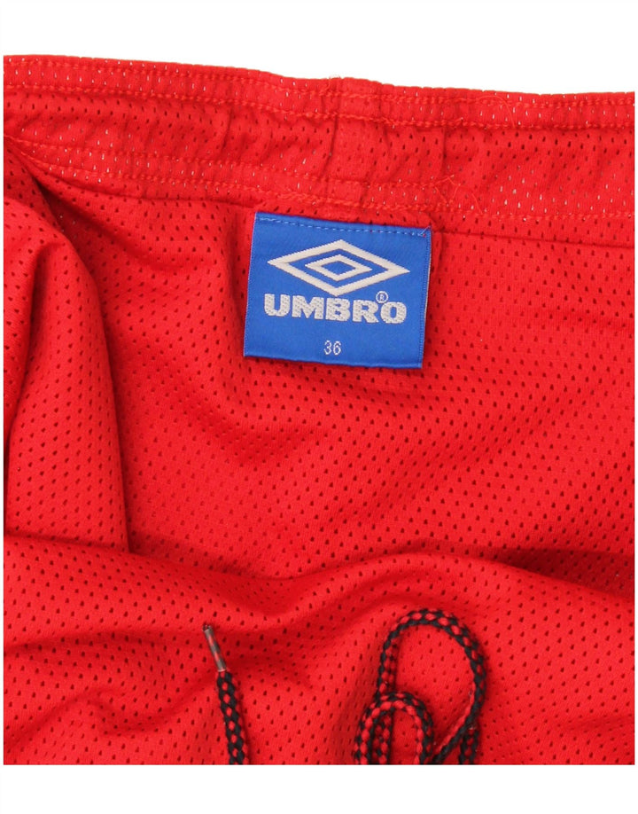 Umbro Мужские спортивные шорты большие красные