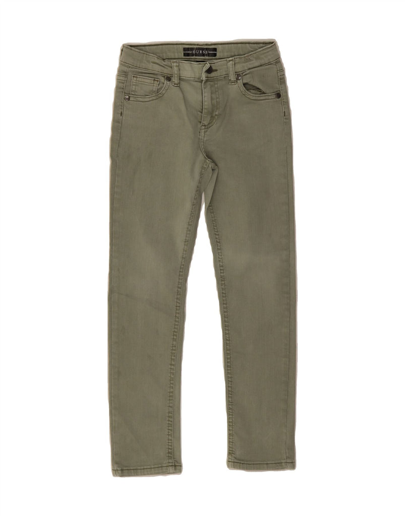 GUESS Boys Slim Jeans 6-7 Years W21 L21 Green Cotton Vintage Guess and Second-Hand Guess from Messina Hembry 