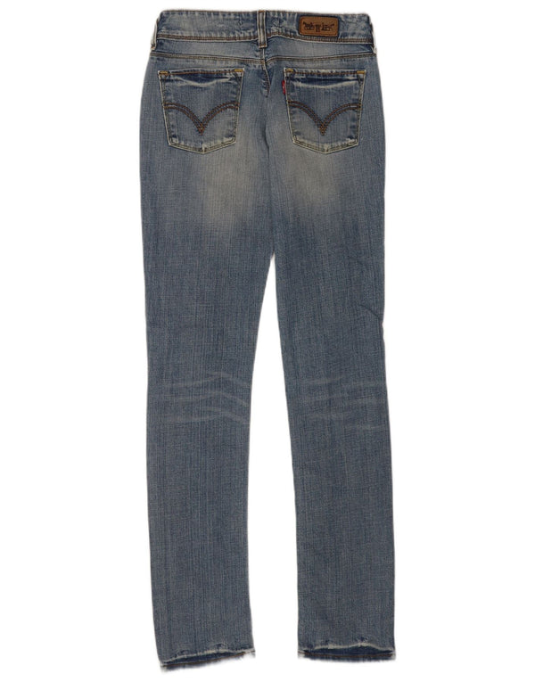 Женские узкие джинсы Levi's 571 W28 L34 синие, хлопок