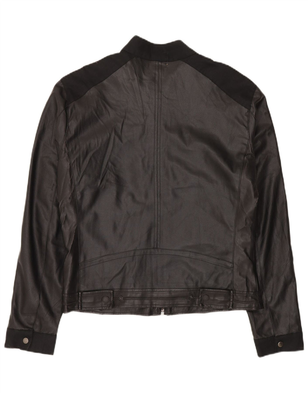 Женский бомбер Gas IT 52 XL, черный полиэстер с цветными блоками