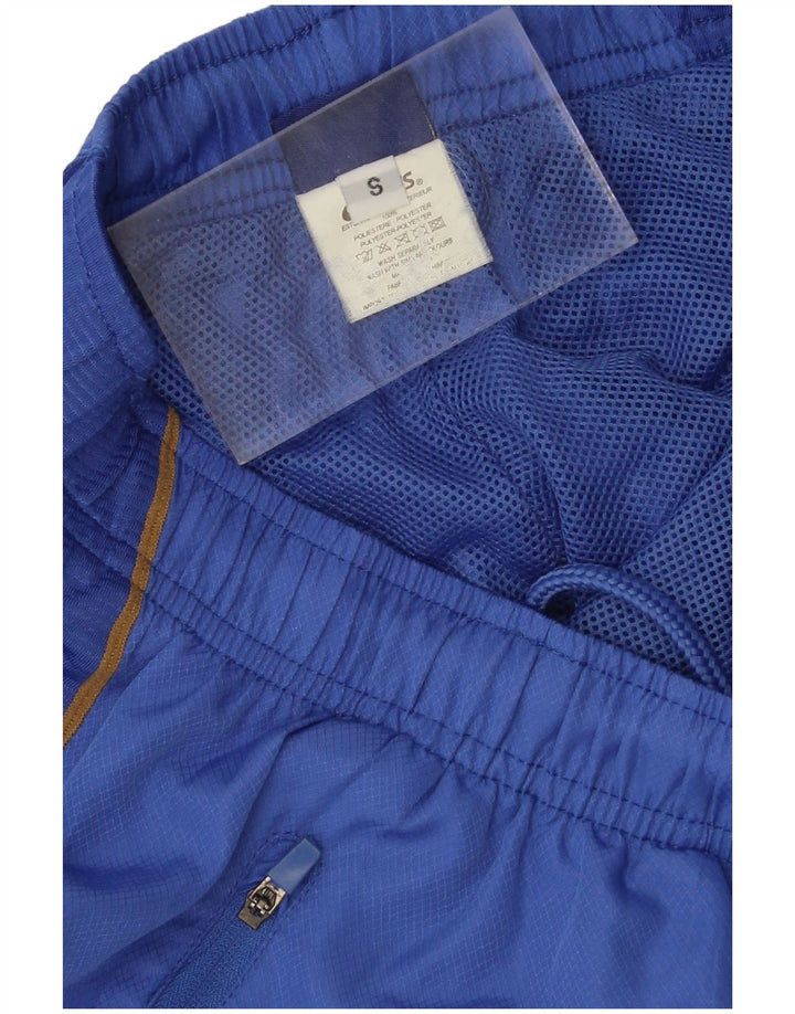 Мужские спортивные брюки ASICS, маленькие синие, полиэстер с цветными блоками