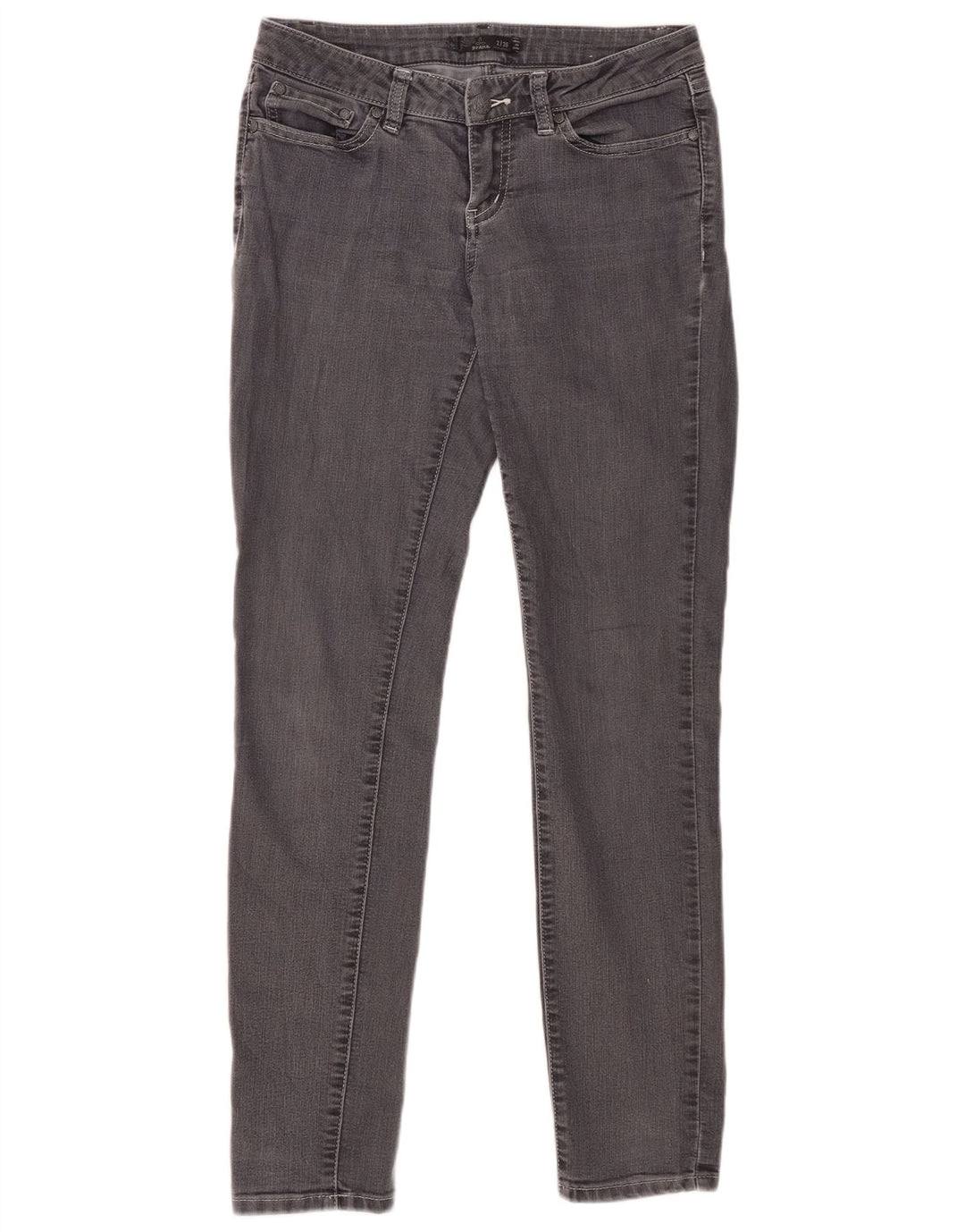 Женские джинсы скинни PRANA со средней посадкой США 2 XS W26 L31 Серый хлопок