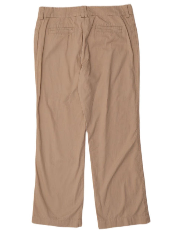 Женские прямые повседневные брюки LEE США 16 2XL W36 L31 бежевого цвета, хлопок