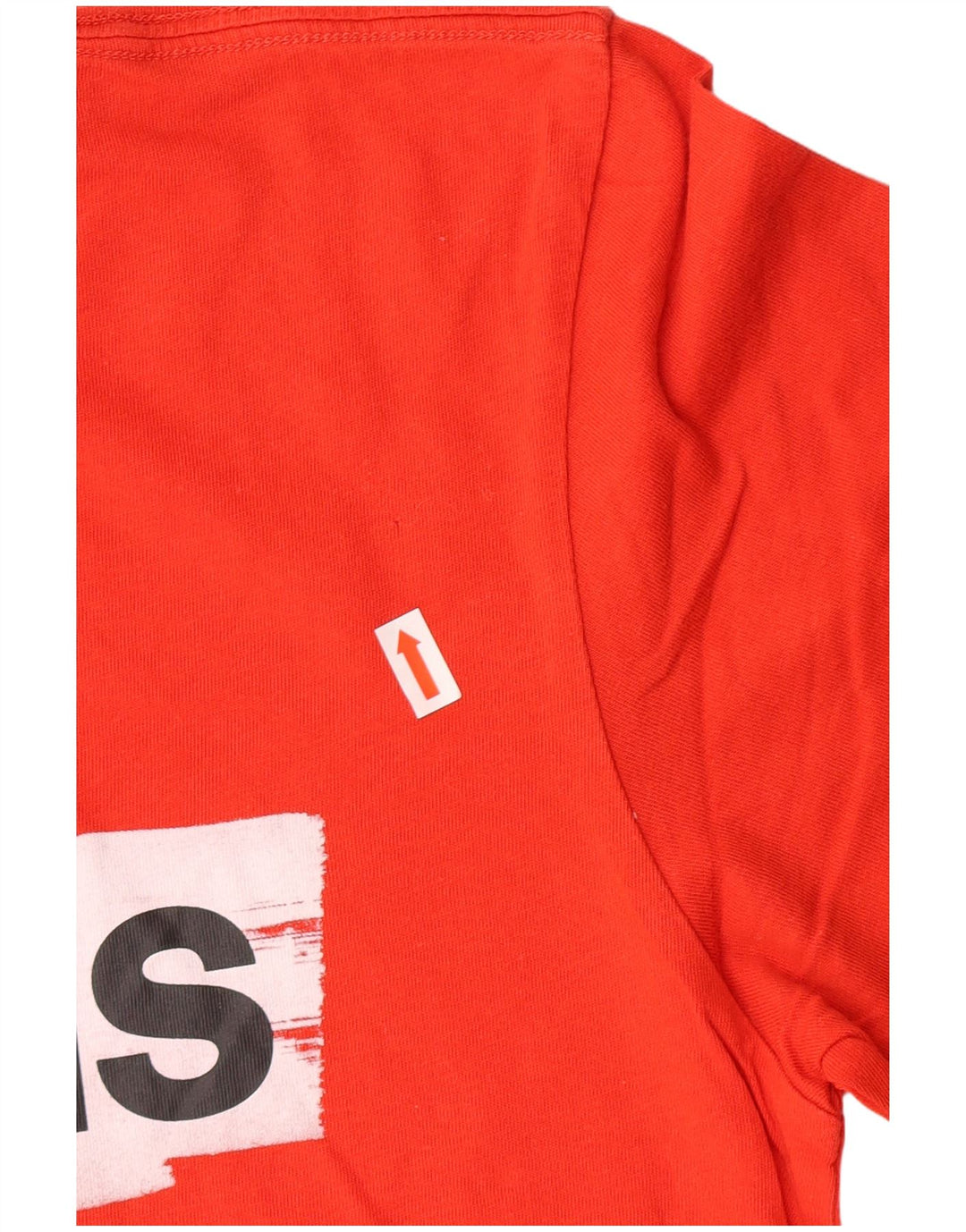 ADIDAS Мужская футболка с рисунком, маленький красный хлопок