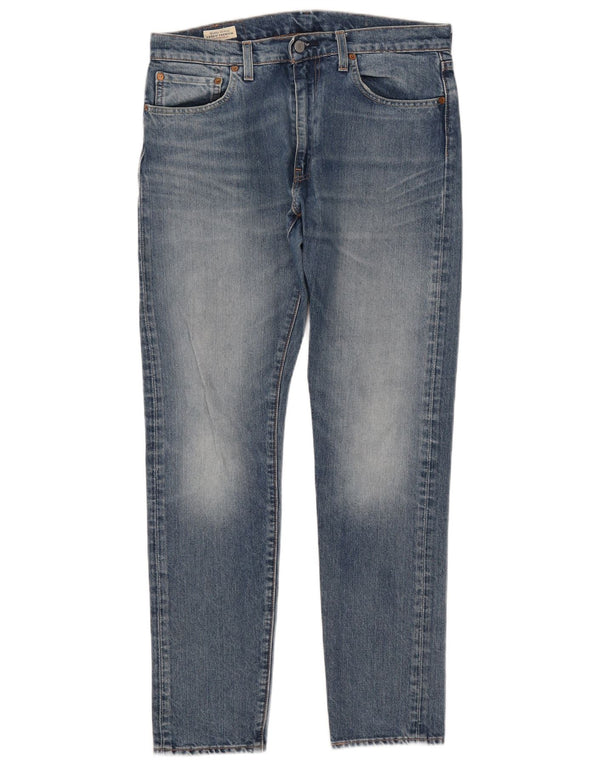 Мужские зауженные джинсы Levi's 512 W32 L32 синие, хлопок