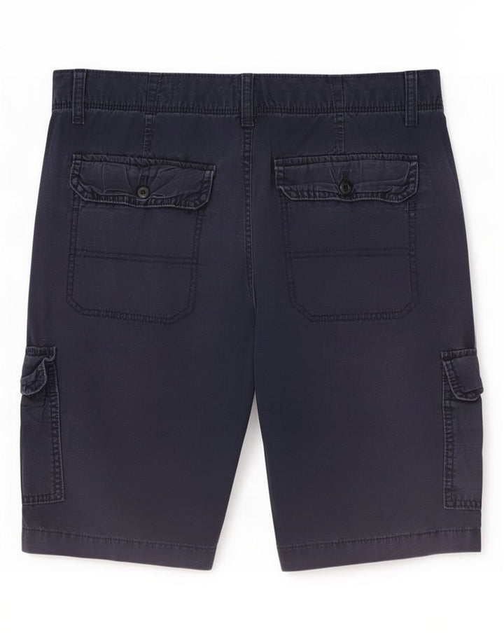 Мужские шорты-карго Gap W28, средние, темно-синие, хлопковые в полоску