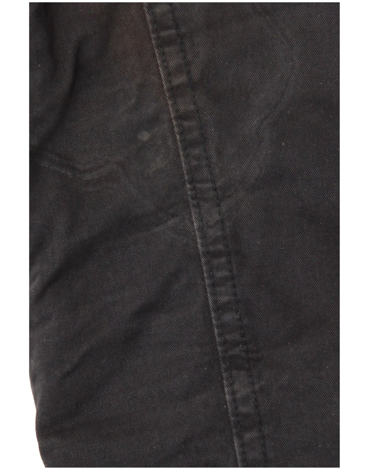 Мужская куртка Hollister UK 40, большая черная, хлопок