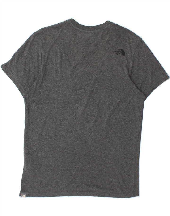 THE NORTH FACE Mens T-Shirt Top Medium Grey Cotton Vintage The North Face and Second-Hand The North Face from Messina Hembry 