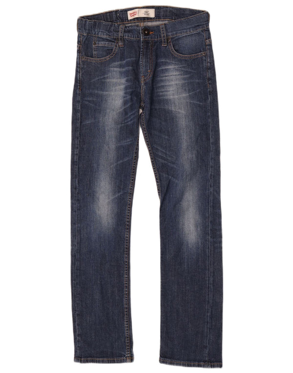Джинсы Levi's 511 Slim для мальчиков 13-14 лет W28 L30, синий хлопок