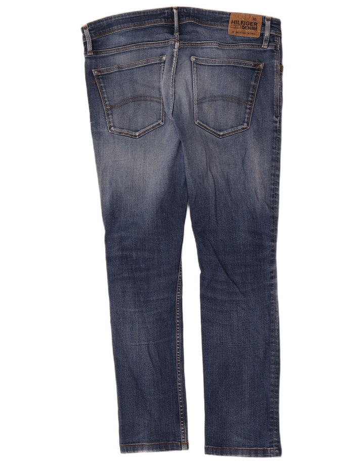 Мужские узкие джинсы Tommy Hilfiger W38 L30 синие, хлопок