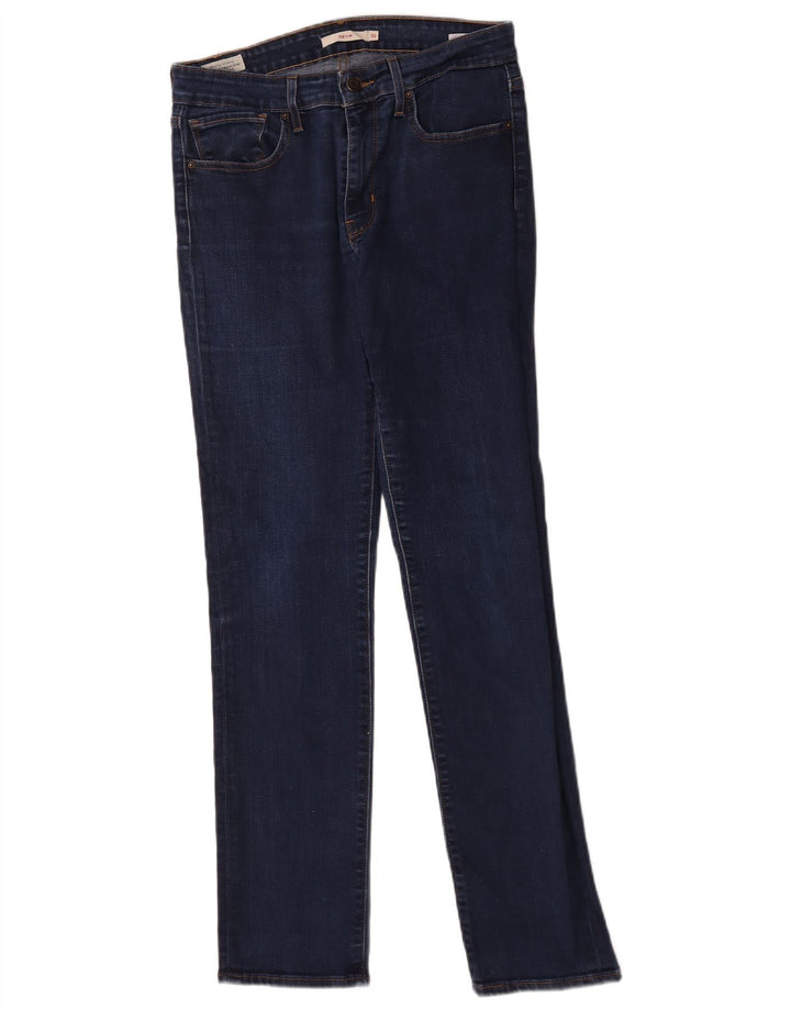 Женские узкие джинсы Levi's 712 W30 L31 синие, хлопок