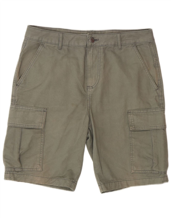 Jack Wills Мужские шорты карго маленькие W34 Хаки Хлопок
