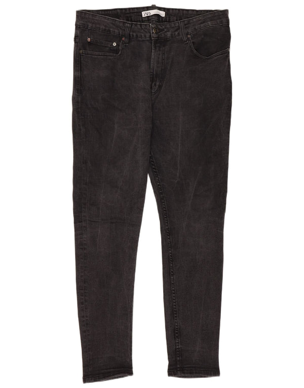 Мужские джинсы скинни Zara WU 46 XL W36 L29 Серый хлопок